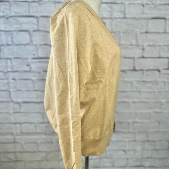 Lands’ End Fine-Gauge Cotton‎ Cardigan & Tank Set NWT Large Opened to take pics - Picture 3 of 17